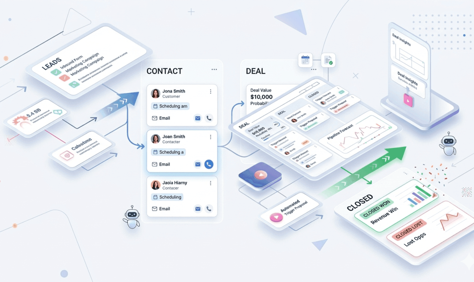 Sales workflow automation created using AI