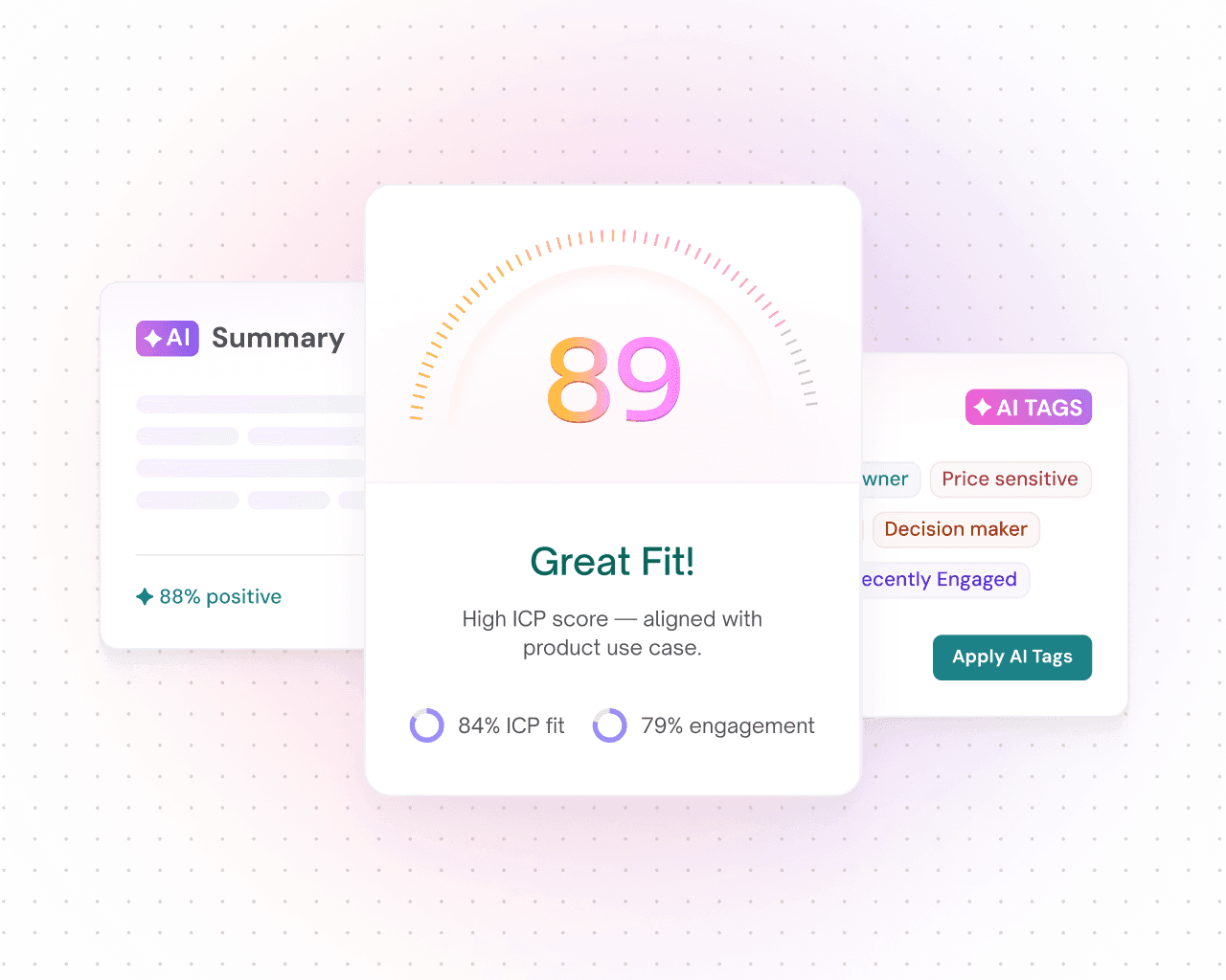 Score and tag every record instantly